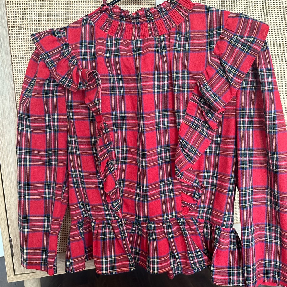 French factory women size small blouse